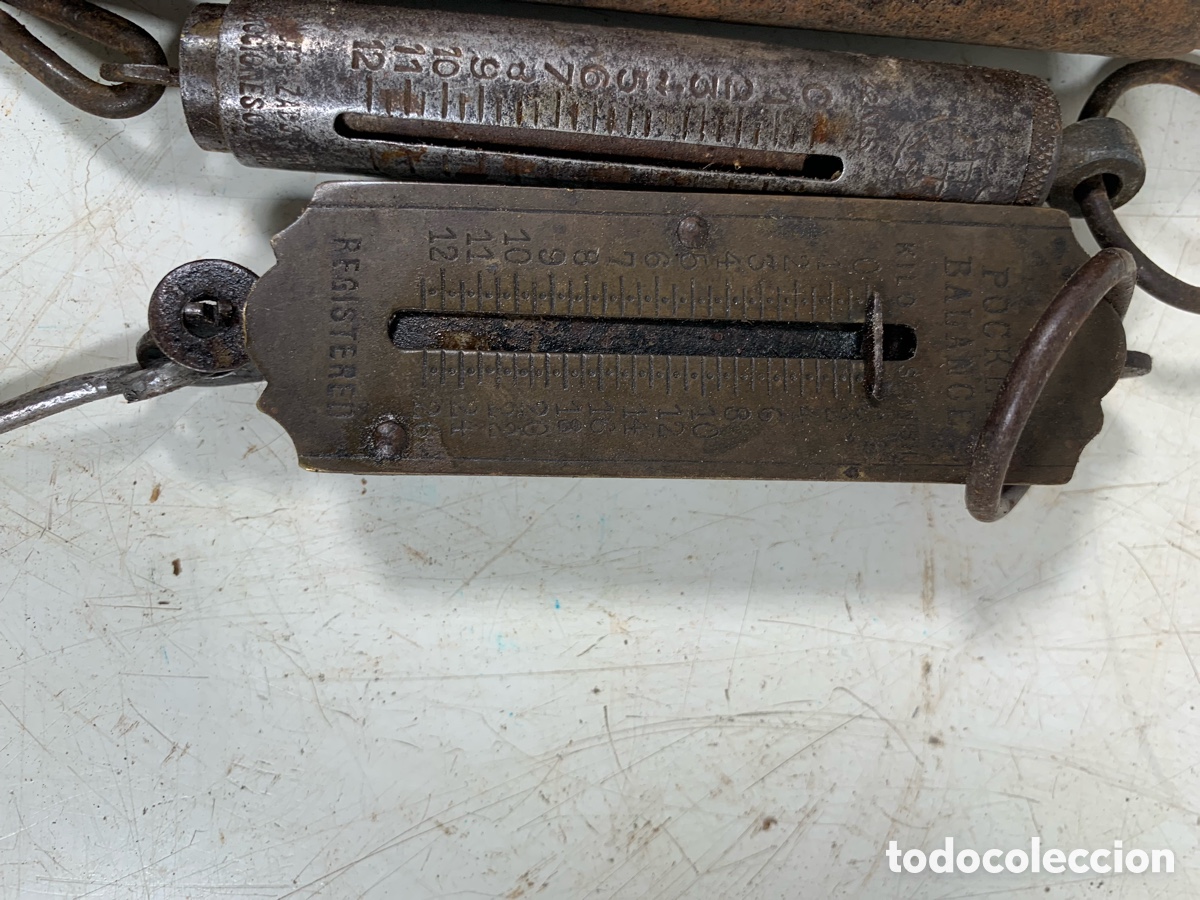Antig&uuml;edades: 01_ balanzas de bolsillo - Foto 4