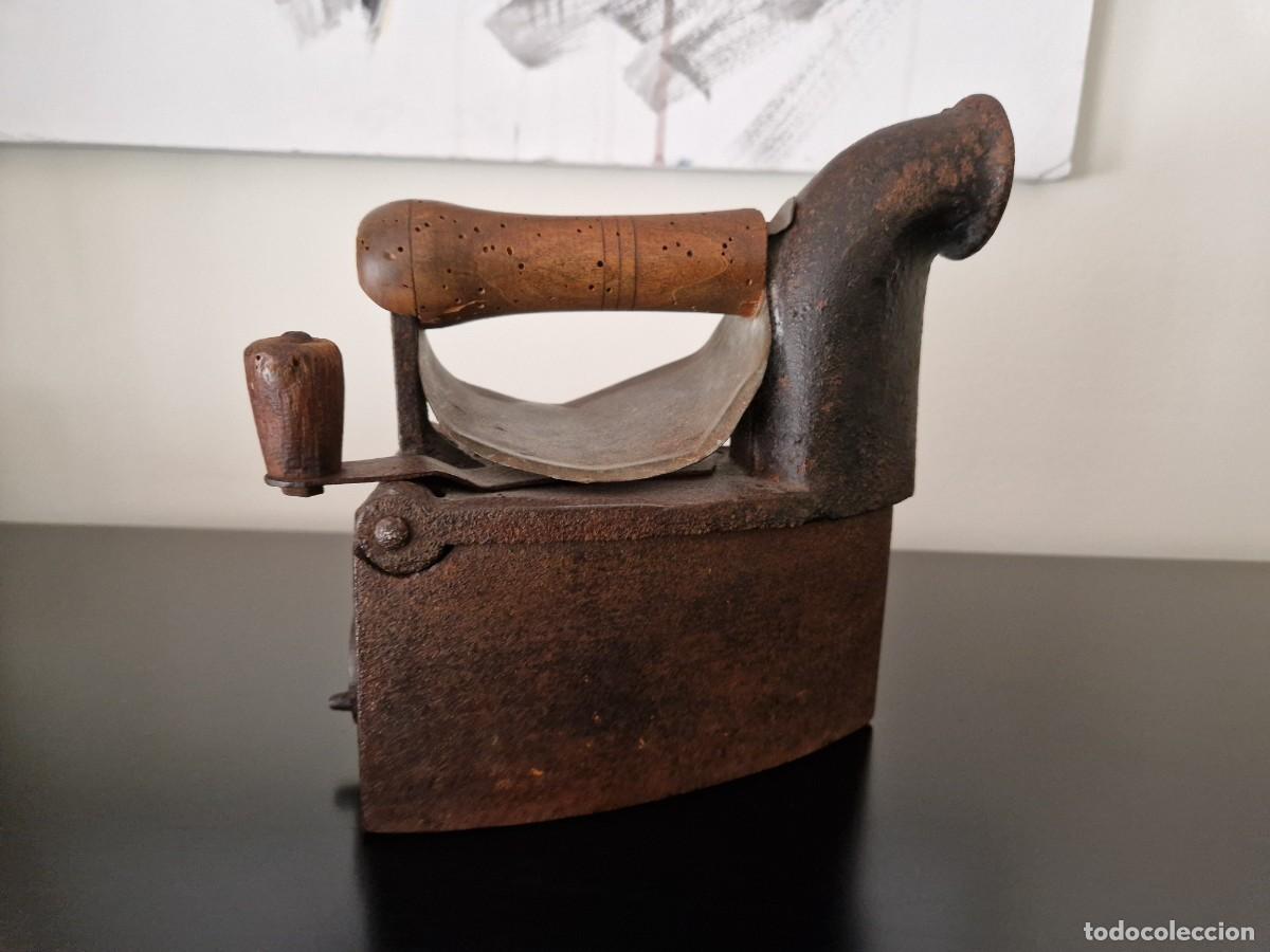 Antig&uuml;edades: PLANCHA ANTIGUA PARA CARBON. - Foto 2