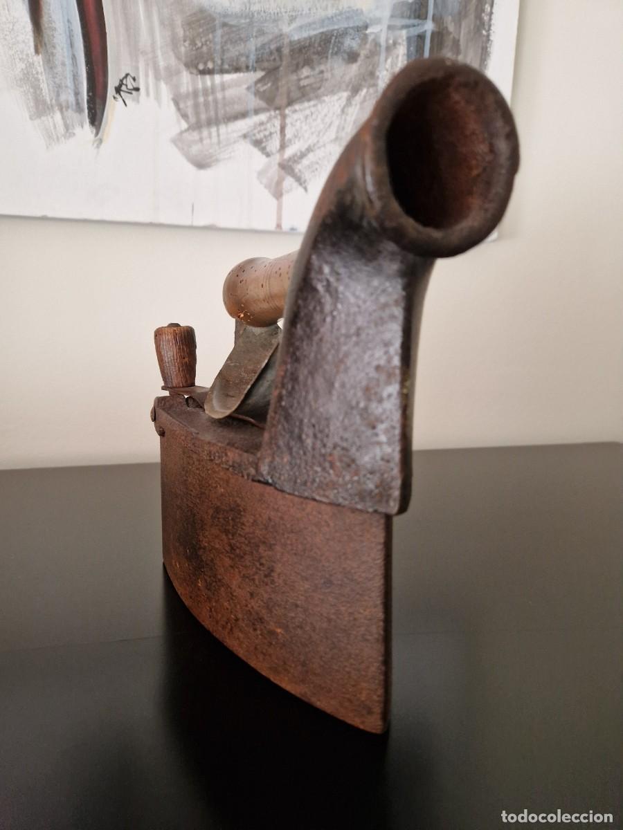 Antig&uuml;edades: PLANCHA ANTIGUA PARA CARBON. - Foto 3