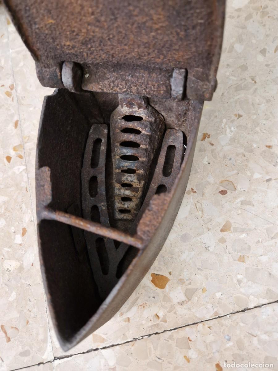 Antig&uuml;edades: PLANCHA ANTIGUA PARA CARBON. - Foto 8