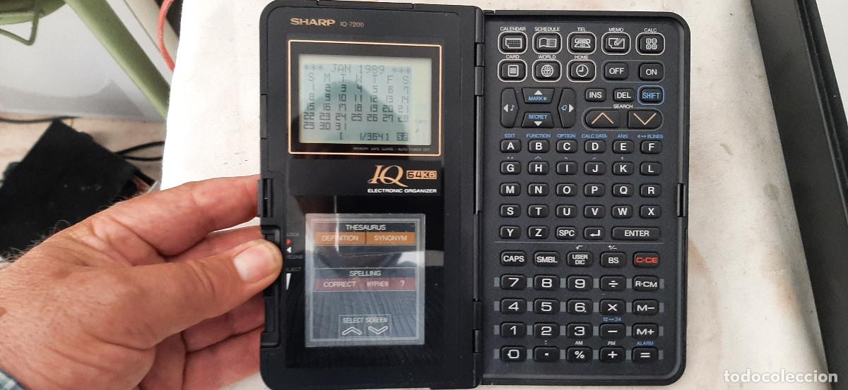 Antig&uuml;edades: CALCULADORA AGENDA SHARP IQ-7200 - Foto 1