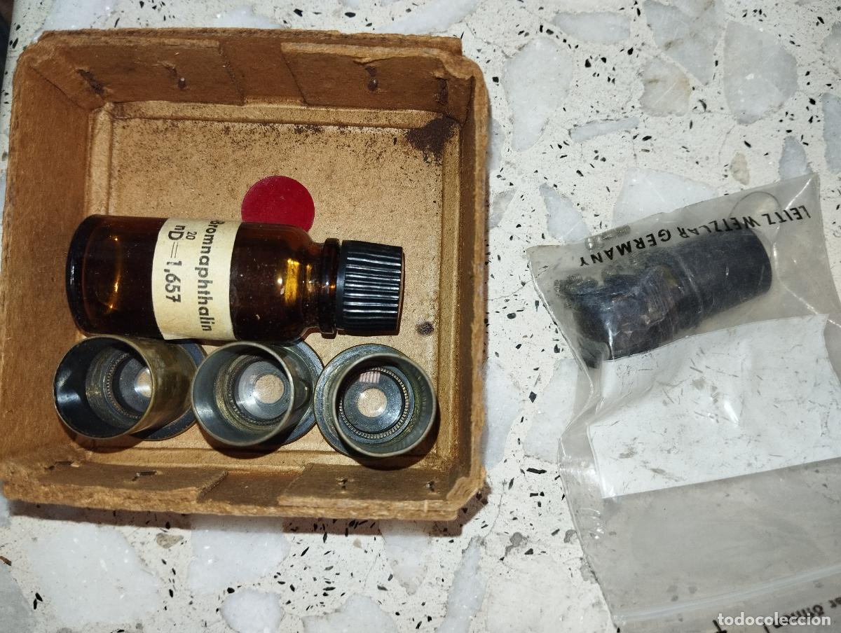 Antig&uuml;edades: LENTES PARA REFRACT&Oacute;METRO ANTIGUO Y L&Iacute;QUIDO PARA REFRATOMETR&Iacute;A - Foto 2