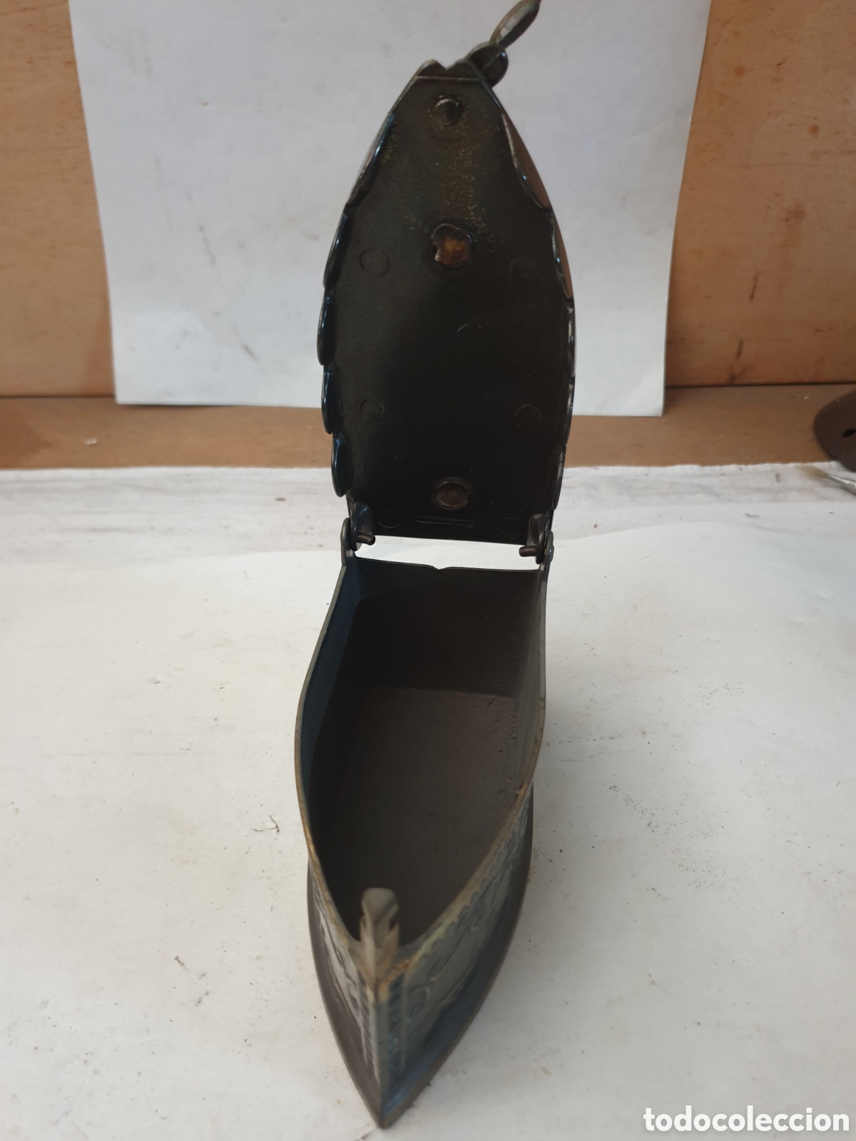 Antig&uuml;edades: PLANCHA ANTIGUA CARBON - Foto 5