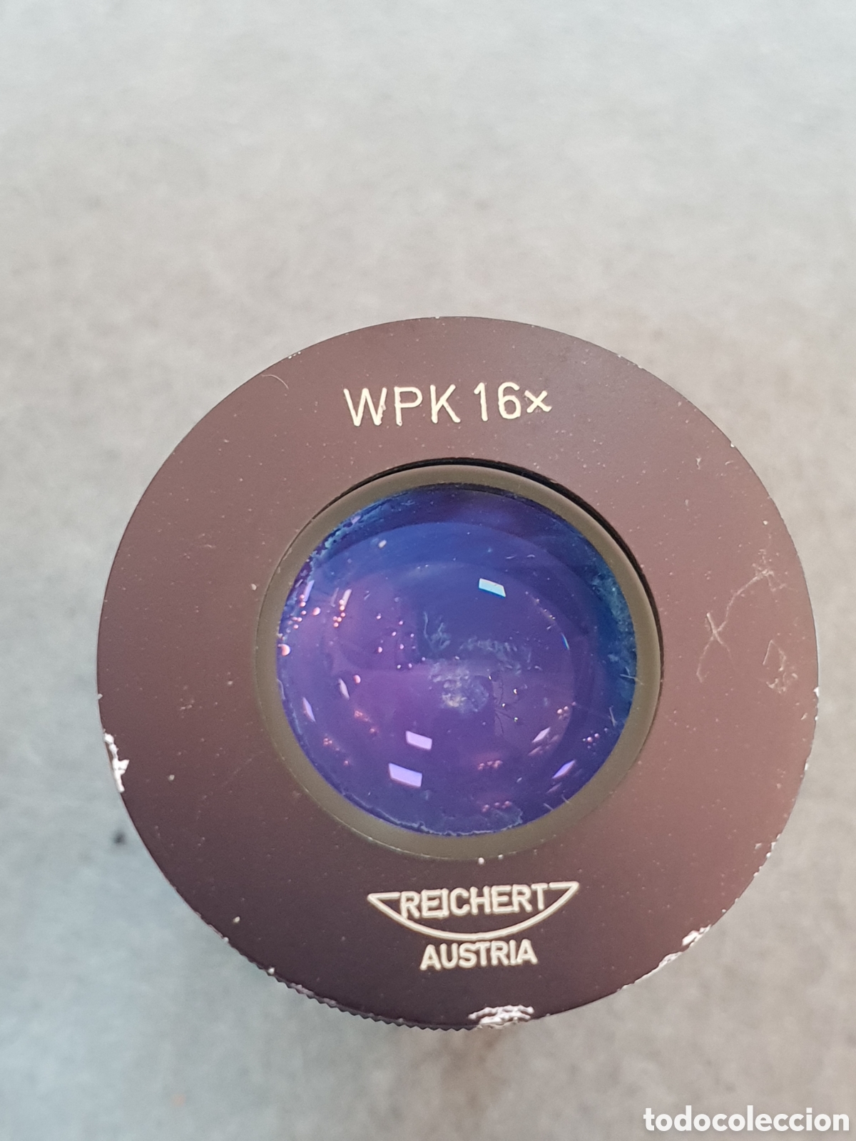 Antig&uuml;edades: MICROSCOPIO PARTE OCULAR. VPK 16X. - Foto 5
