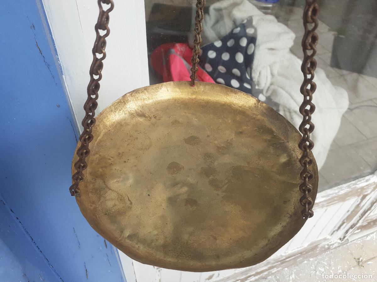 Antig&uuml;edades: Balanza de platillos para colgar - Foto 7
