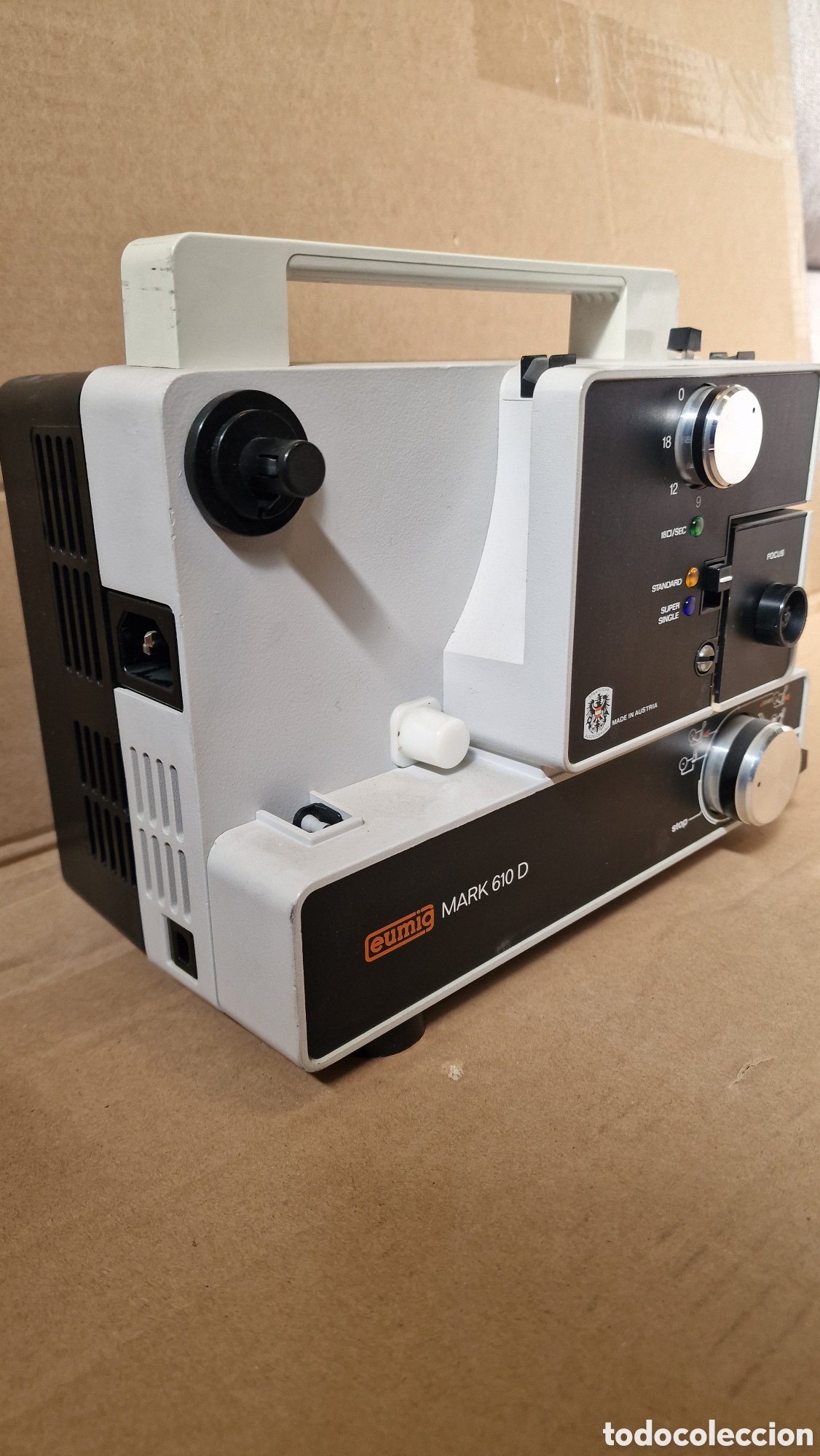 Antig&uuml;edades: Proyector de cine EUMIG MARK 610 D - Foto 2