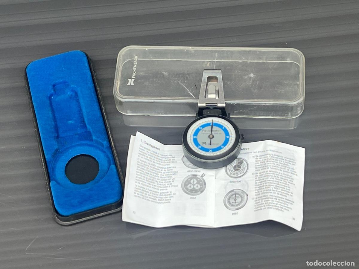 Antig&uuml;edades: Pod&oacute;metro mec&aacute;nico en su caja y con instrucciones - Foto 5