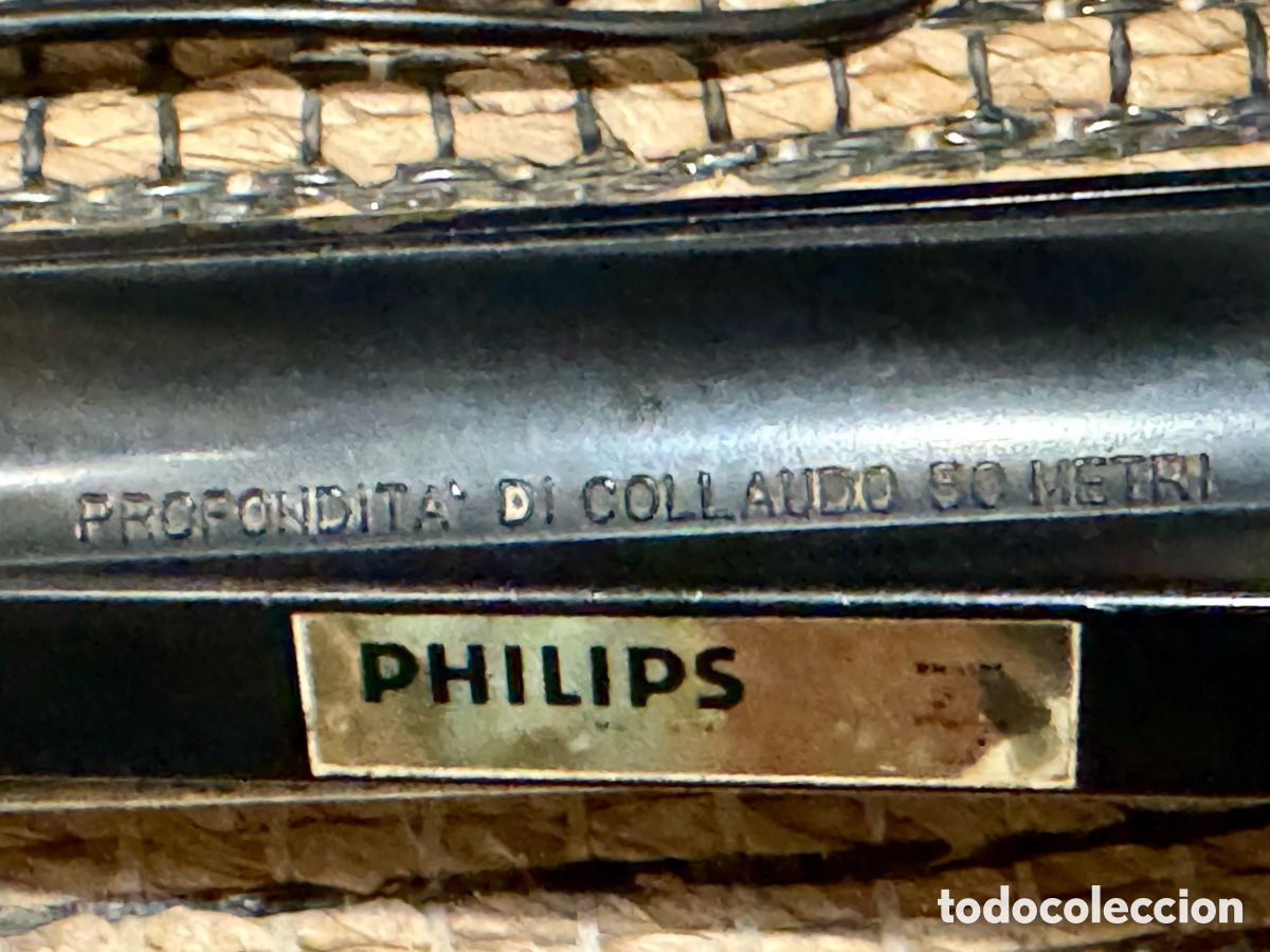 Antig&uuml;edades: ANTIGUA LINTERNA DE BUCEO- SUBMARINISMO PHILIPS .! - Foto 5