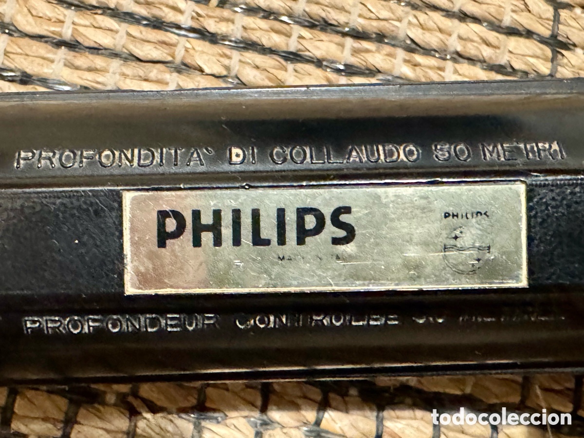 Antig&uuml;edades: ANTIGUA LINTERNA DE BUCEO- SUBMARINISMO PHILIPS .! - Foto 14