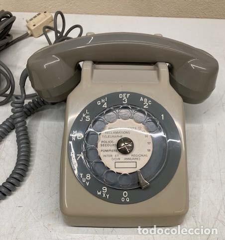 Tel&eacute;fonos: Telefono de baquelita franc&eacute;s - Foto 1