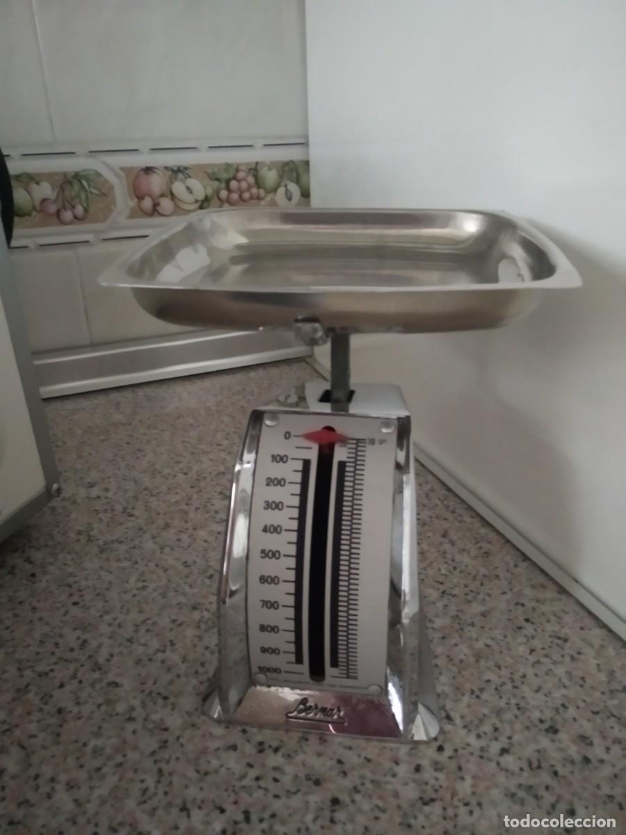 Antig&uuml;edades: BALANZA DE COCINA BERNAR, CROMADA - Foto 7