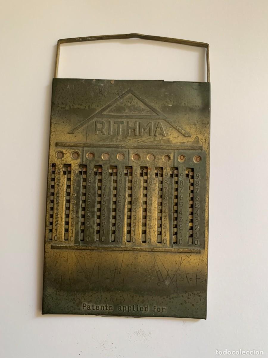 Antig&uuml;edades: ARITHMA. Antigua Calculadora Mecanica - Foto 1