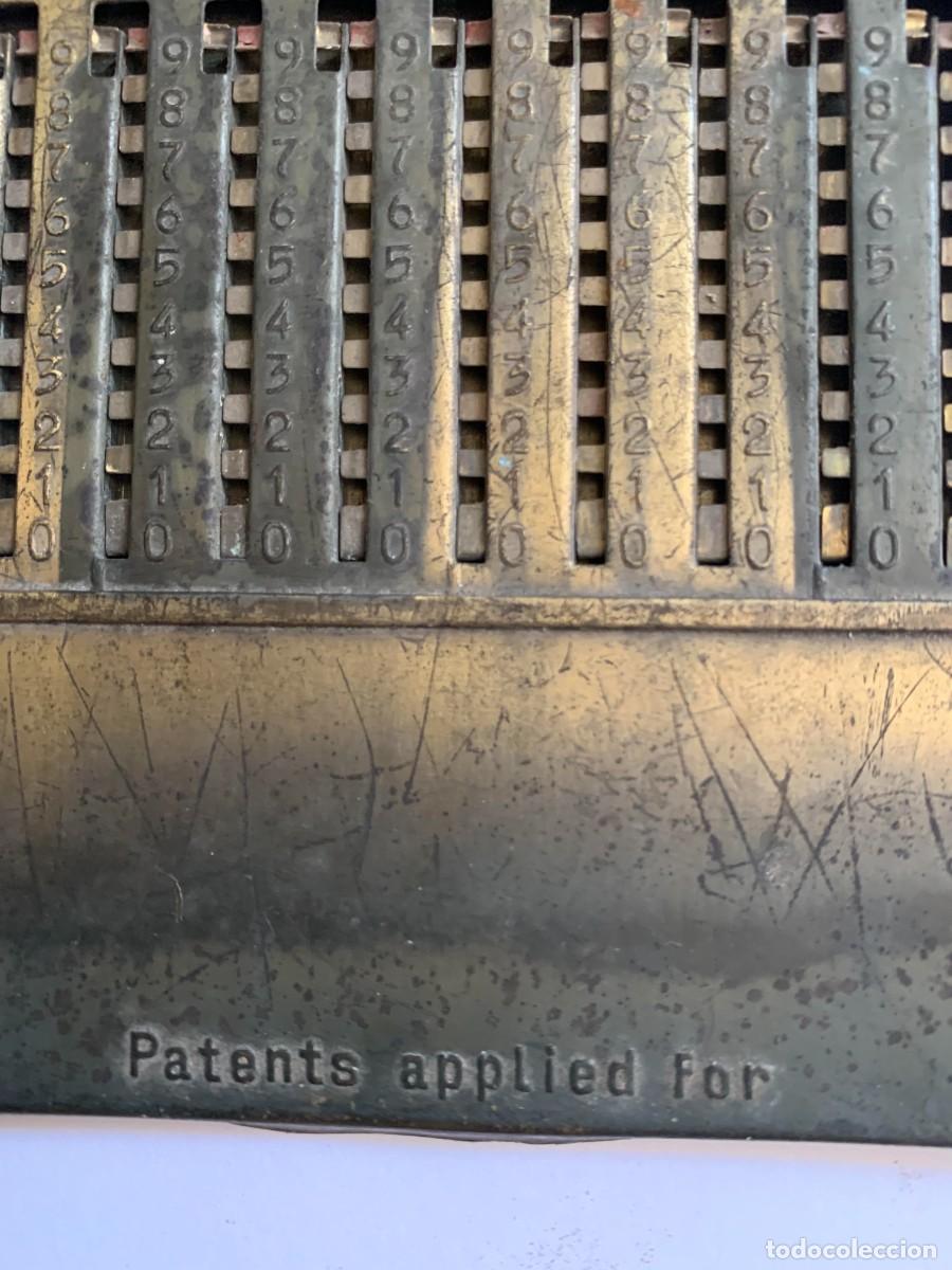 Antig&uuml;edades: ARITHMA. Antigua Calculadora Mecanica - Foto 2