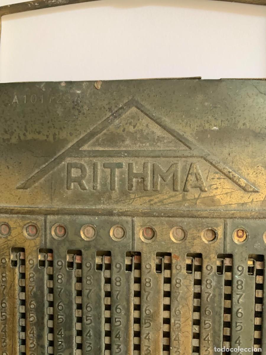 Antig&uuml;edades: ARITHMA. Antigua Calculadora Mecanica - Foto 3