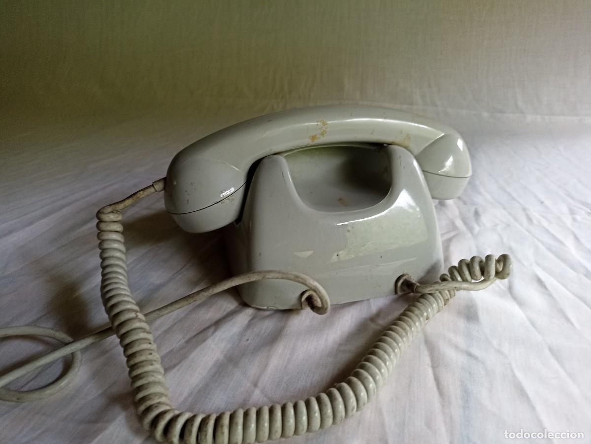 Tel&eacute;fonos: Tel&eacute;fono heraldo con n&uacute;meros dorados - Foto 5
