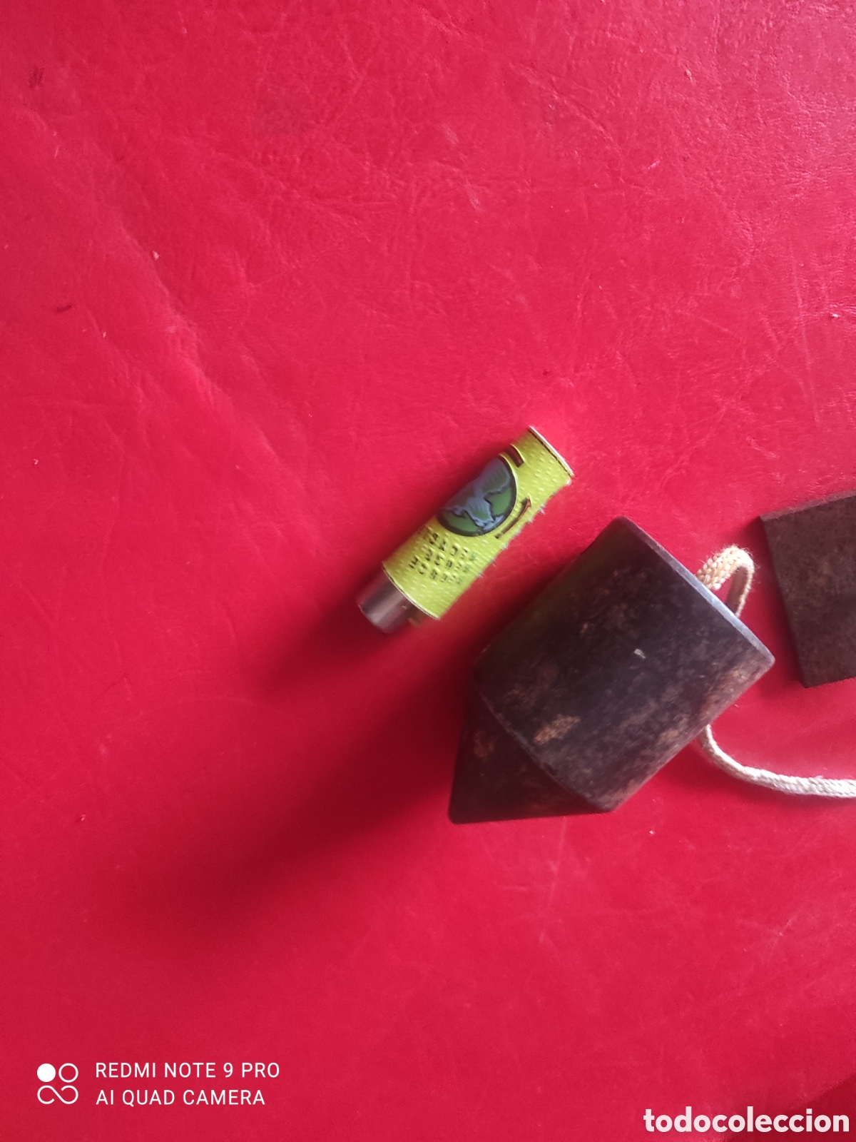 Antig&uuml;edades: Antiguo plomo o plomada realizado en hierro - Foto 2