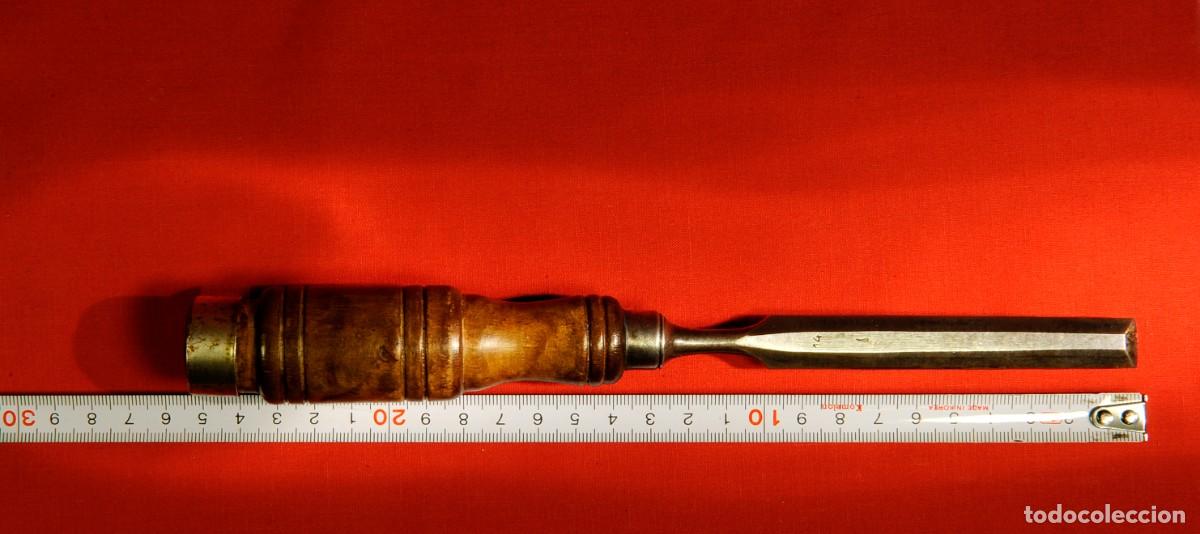 Antig&uuml;edades: Antiguo Formon del 14 de 25,5 cm - Foto 2