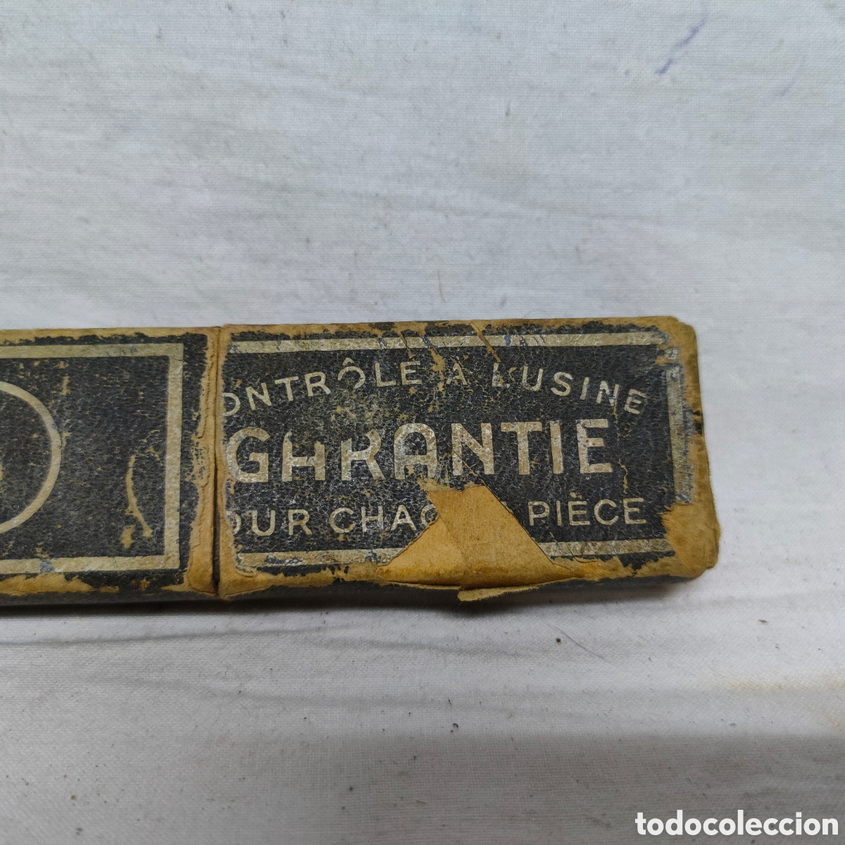 Antig&uuml;edades: FUNDA NAVAJA DE AFEITAR.NESSEL GARANTIE - Foto 3
