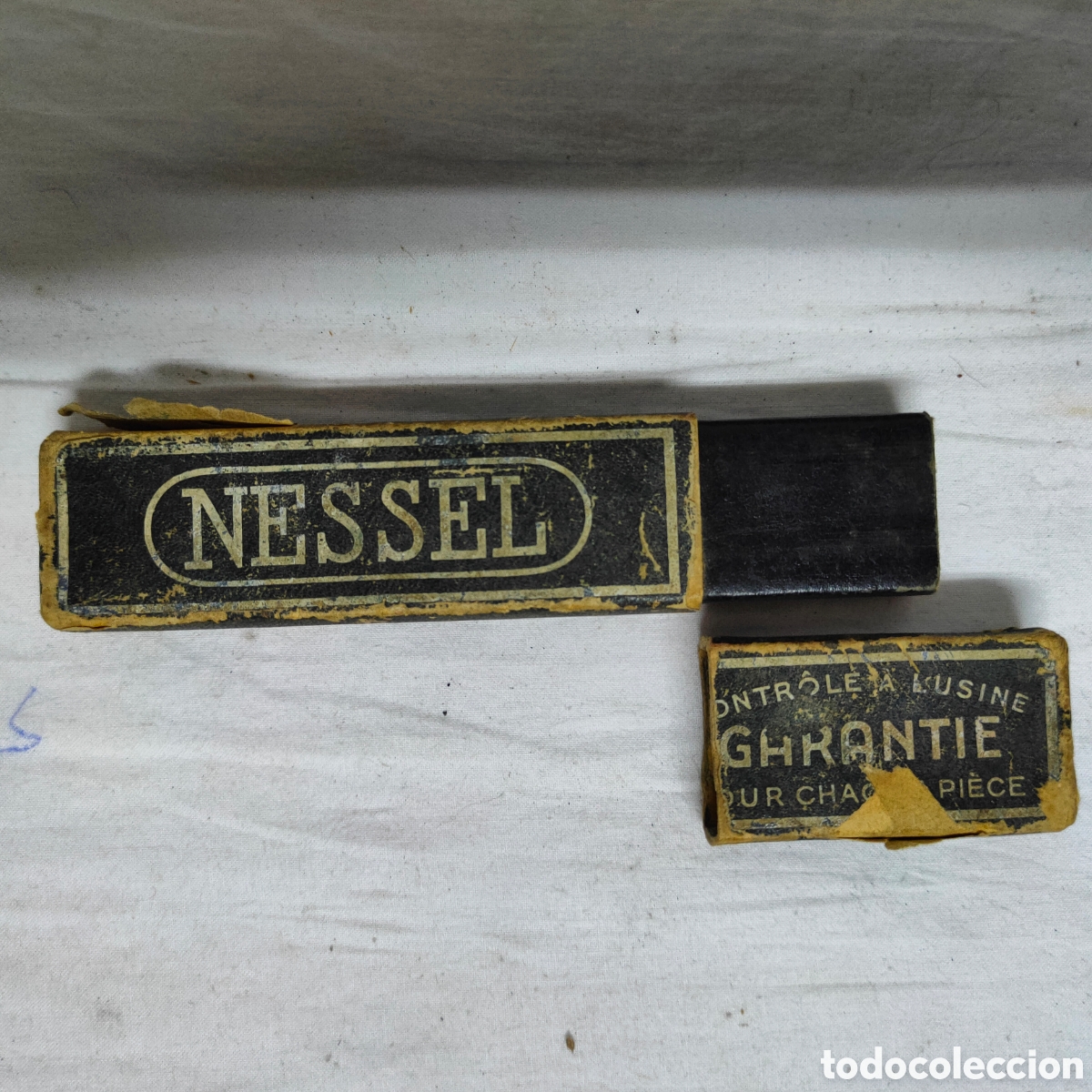 Antig&uuml;edades: FUNDA NAVAJA DE AFEITAR.NESSEL GARANTIE - Foto 6