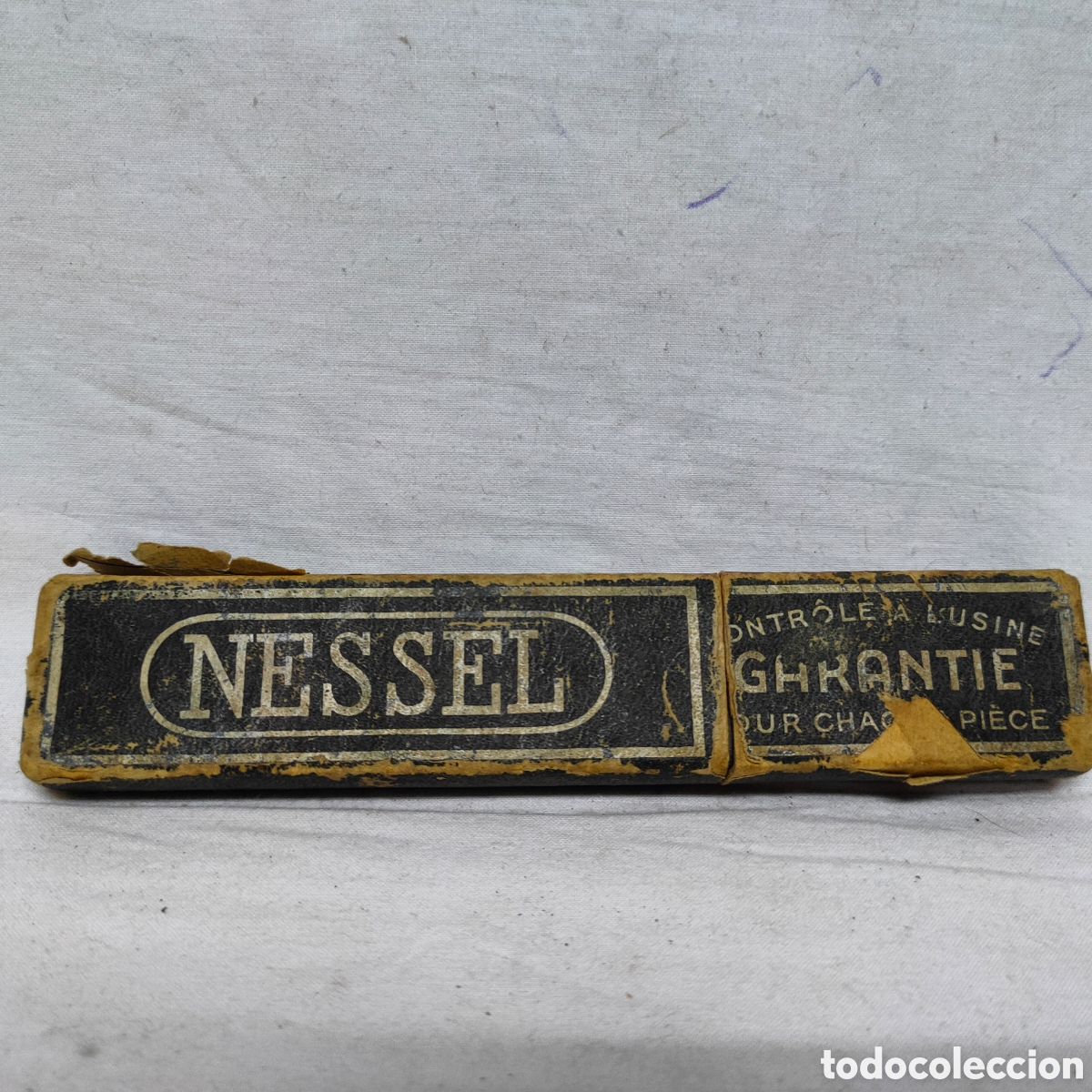 Antig&uuml;edades: FUNDA NAVAJA DE AFEITAR.NESSEL GARANTIE - Foto 1
