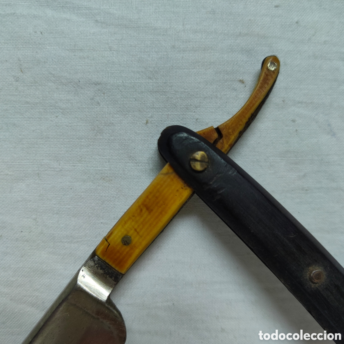 Antig&uuml;edades: NAVAJA DE AFEITAR.BARBERO. - Foto 2