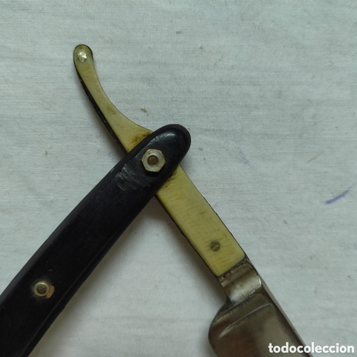 Antig&uuml;edades: NAVAJA DE AFEITAR.BARBERO. - Foto 5