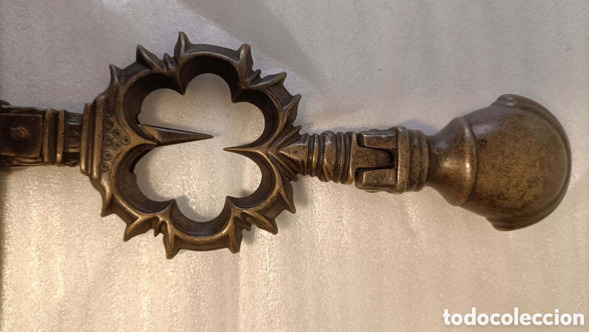 Antig&uuml;edades: balanza bronce siglo XVIII - Foto 3