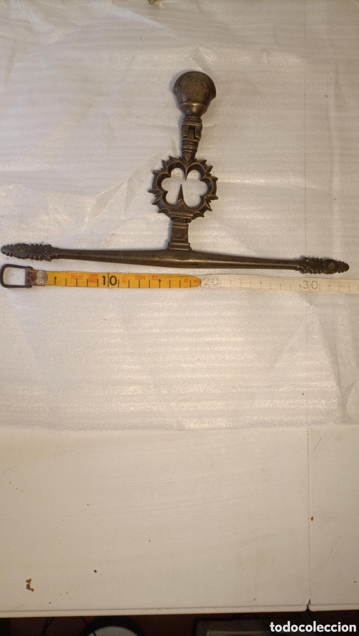 Antig&uuml;edades: balanza bronce siglo XVIII - Foto 1