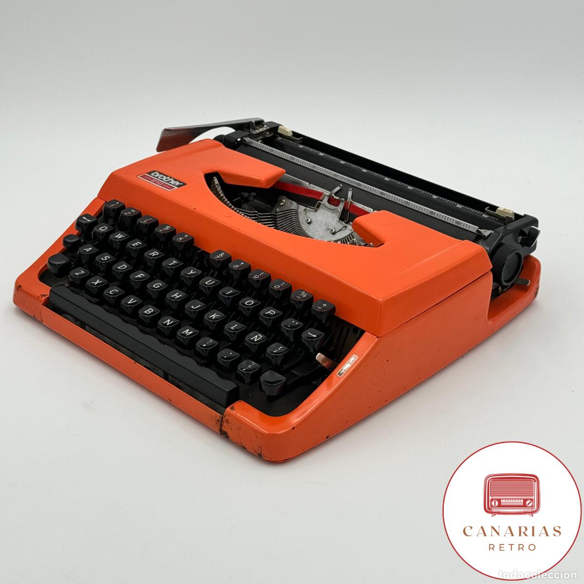 Antig&uuml;edades: M&aacute;quina de Escribir Brother 210 - Foto 1