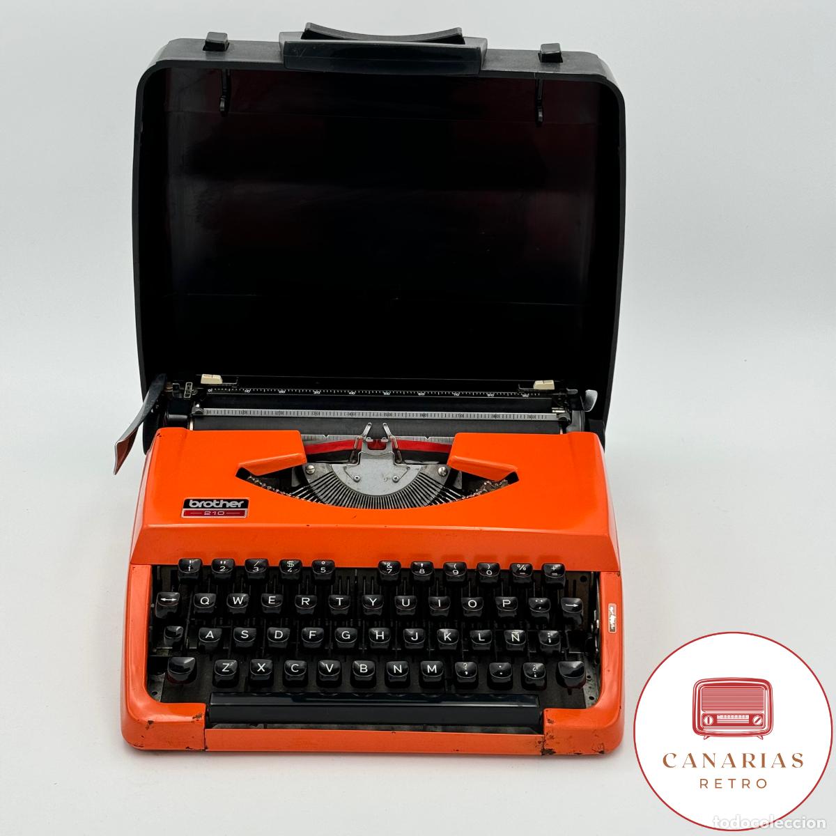 Antig&uuml;edades: M&aacute;quina de Escribir Brother 210 - Foto 3