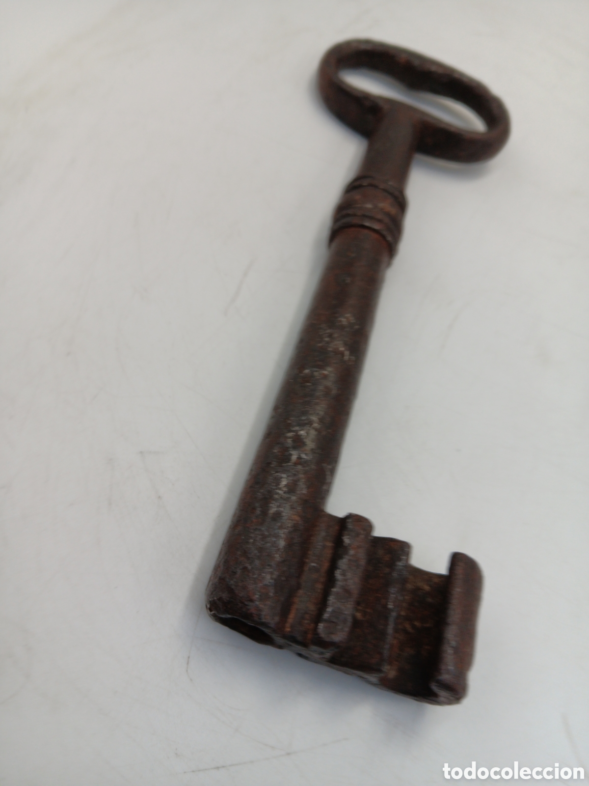 Antig&uuml;edades: Llave siglo XVIII, GRAN TAMA&Ntilde;O - Foto 2