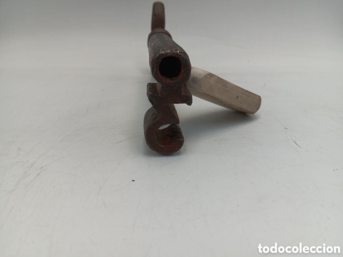 Antig&uuml;edades: Llave siglo XVIII, GRAN TAMA&Ntilde;O - Foto 5