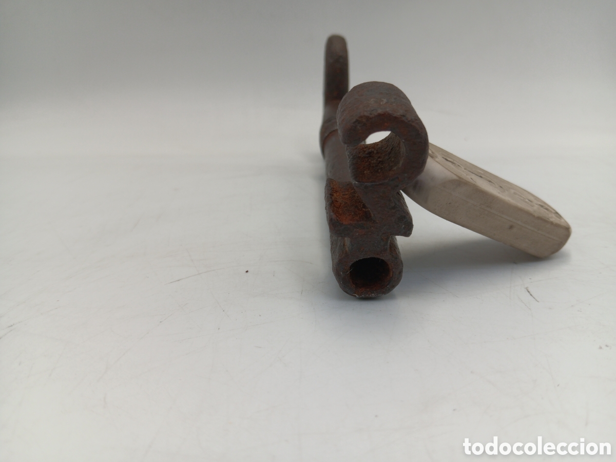 Antig&uuml;edades: Llave siglo XVIII, GRAN TAMA&Ntilde;O - Foto 7
