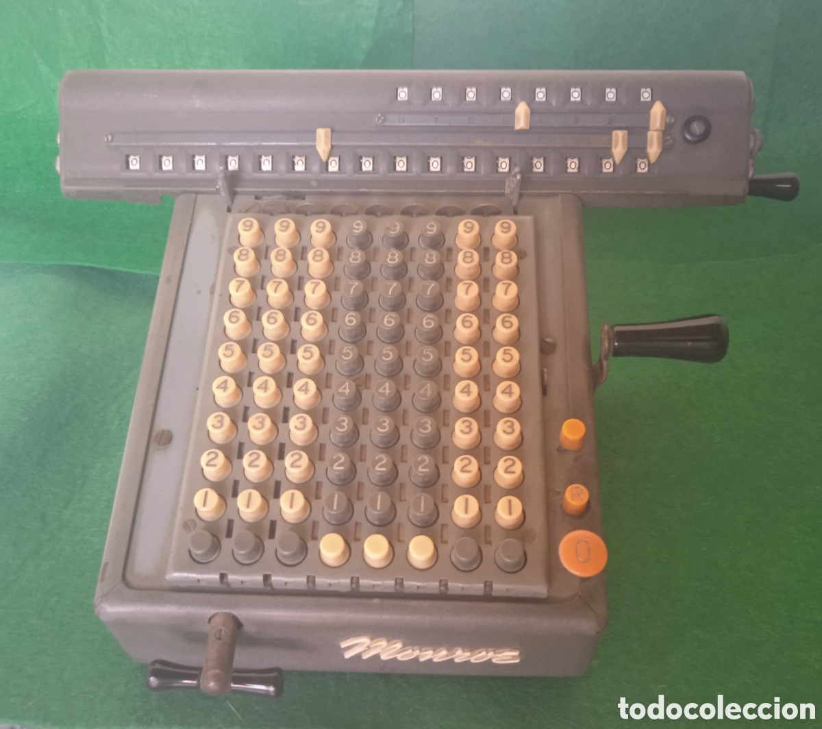 Antig&uuml;edades: Calculadora mec&aacute;nica Monroe - Foto 1
