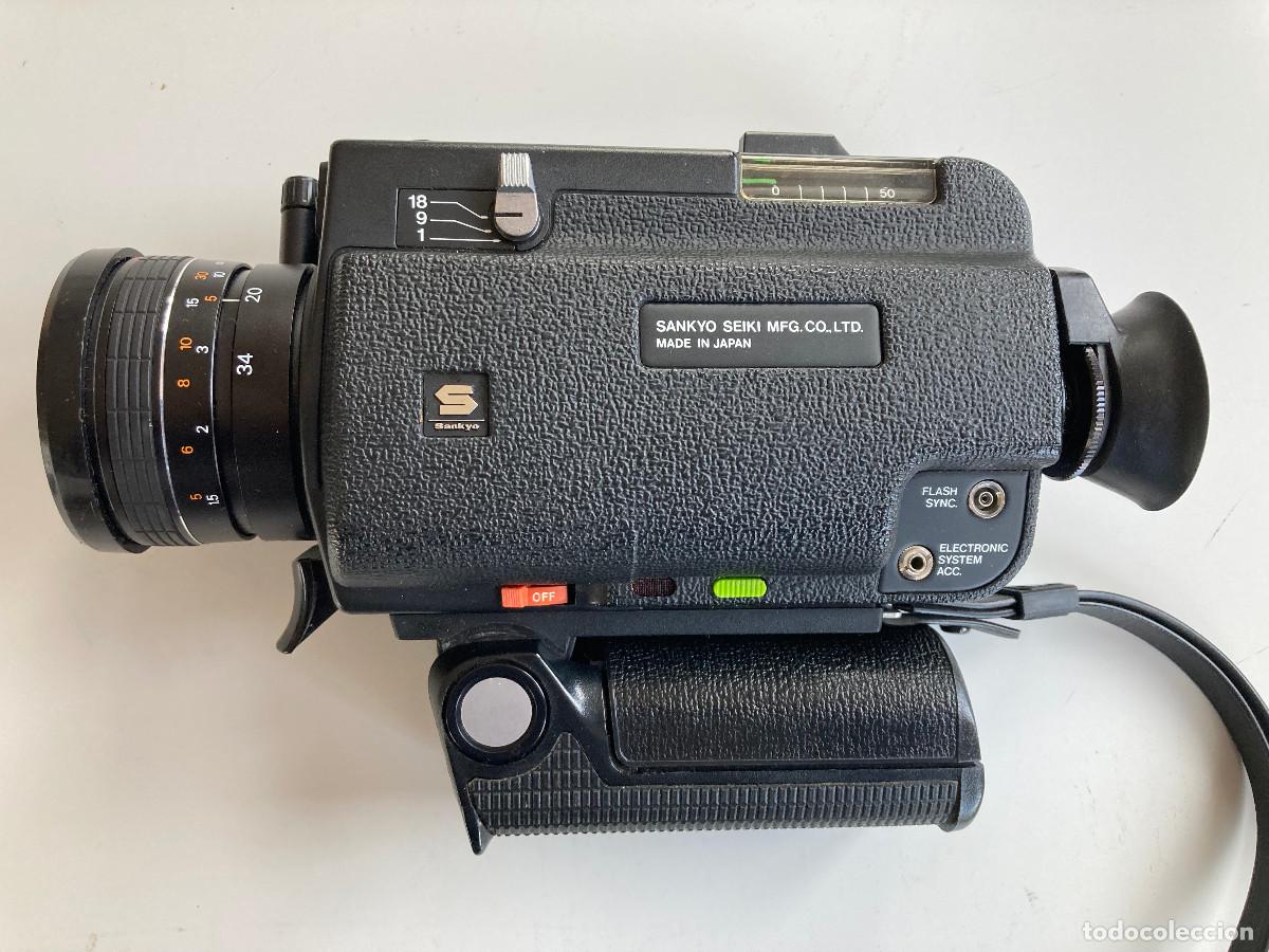 Antig&uuml;edades: SANKIO ES-44XL Electronic System - Super 8 C&aacute;mara - Foto 2