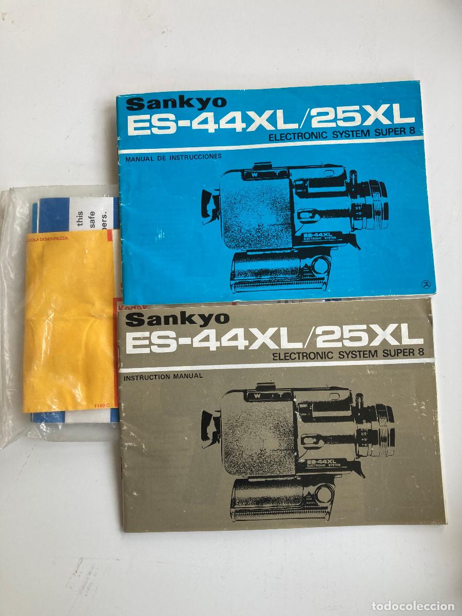 Antig&uuml;edades: SANKIO ES-44XL Electronic System - Super 8 C&aacute;mara - Foto 9