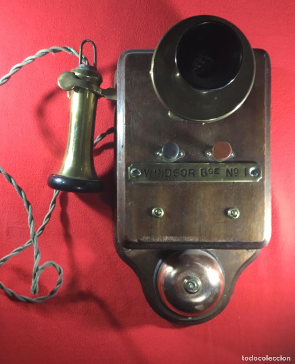 Tel&eacute;fonos: Antiguo tel&eacute;fono LM Ericsson British N1172 - Foto 1