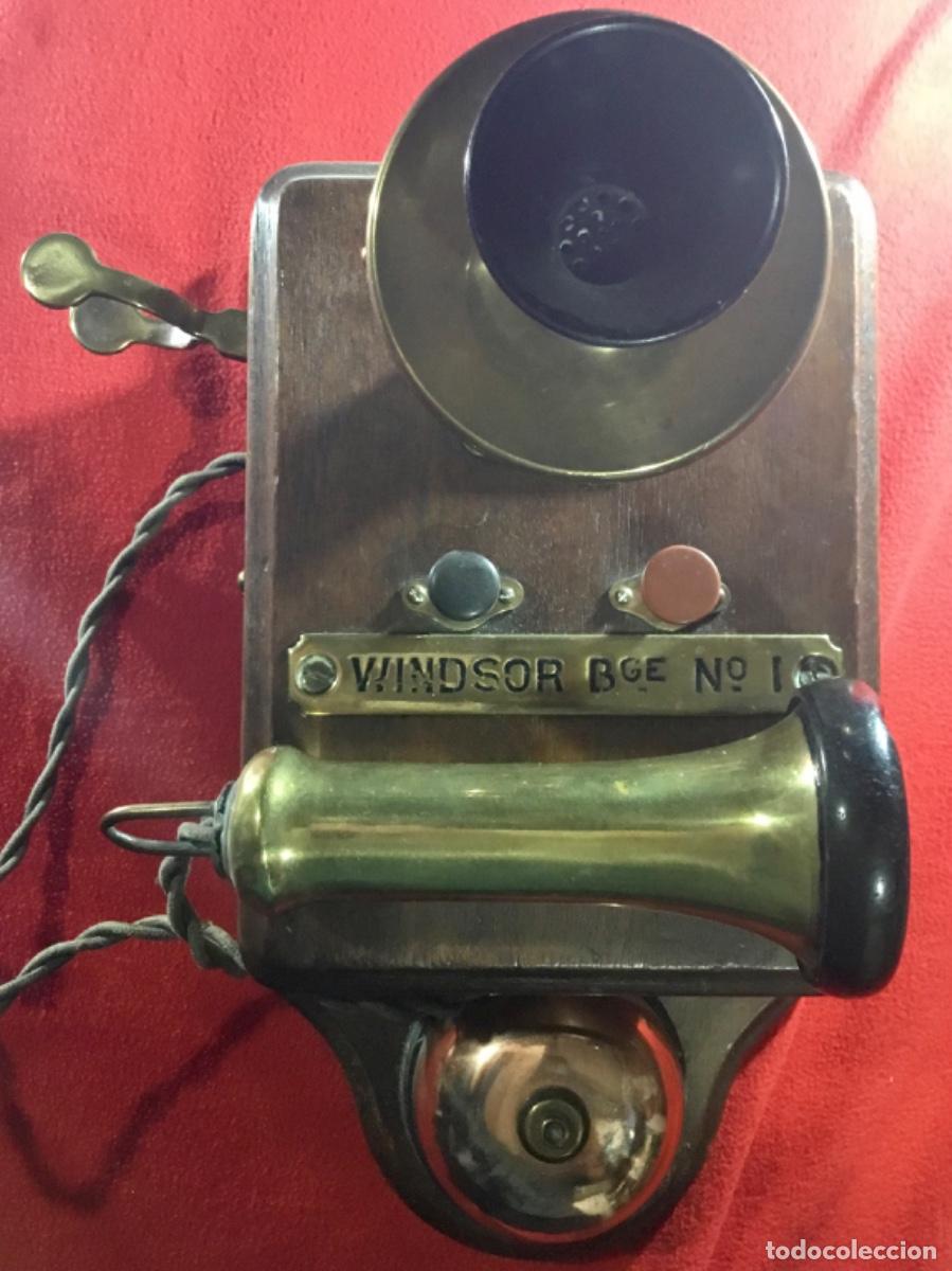 Tel&eacute;fonos: Antiguo tel&eacute;fono LM Ericsson British N1172 - Foto 4
