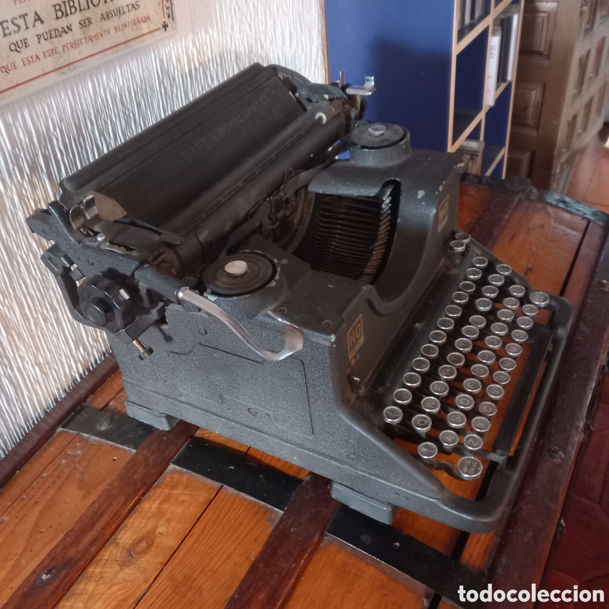 Antig&uuml;edades: M&aacute;quina de escribir &rdquo;Hispano-Olivetti&rdquo; (1930s) - Foto 2