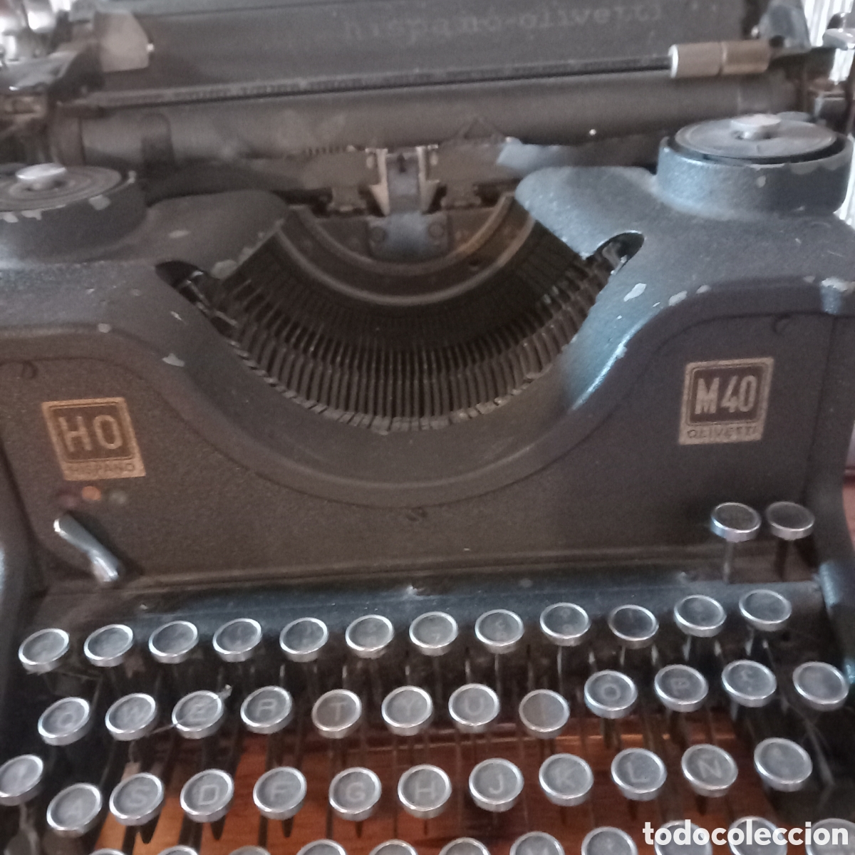 Antig&uuml;edades: M&aacute;quina de escribir &rdquo;Hispano-Olivetti&rdquo; (1930s) - Foto 5