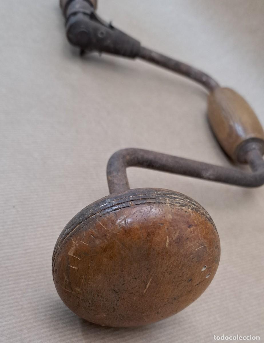 Antig&uuml;edades: Antiguo taladro berbiqu&iacute;, funciona bien - Foto 3