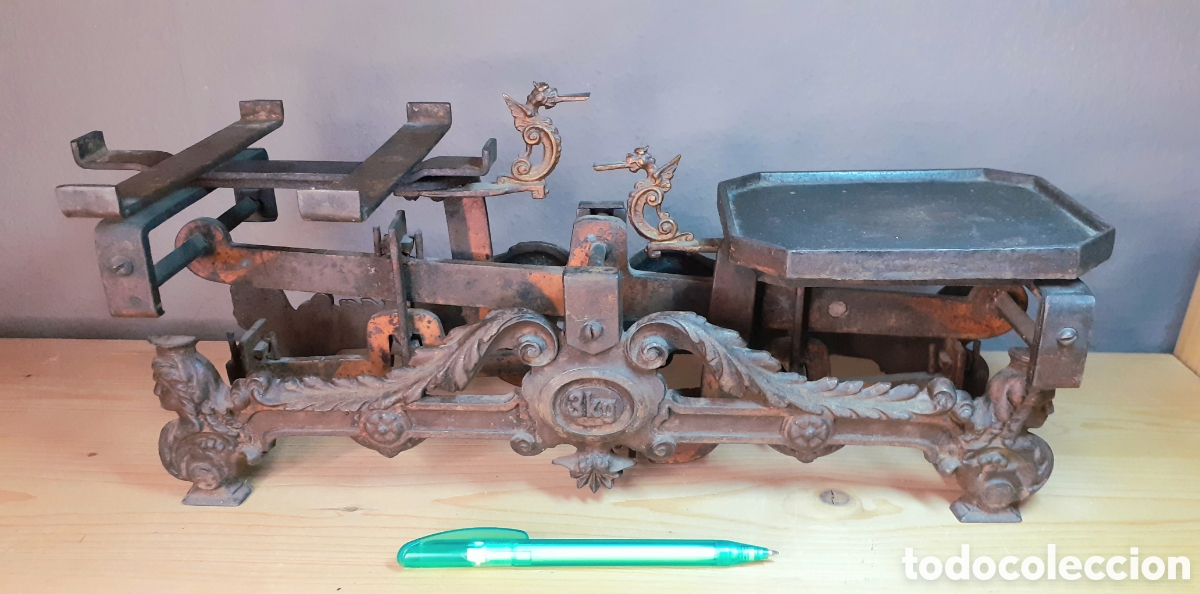 Antig&uuml;edades: Balanza muy antigua ... - Foto 5