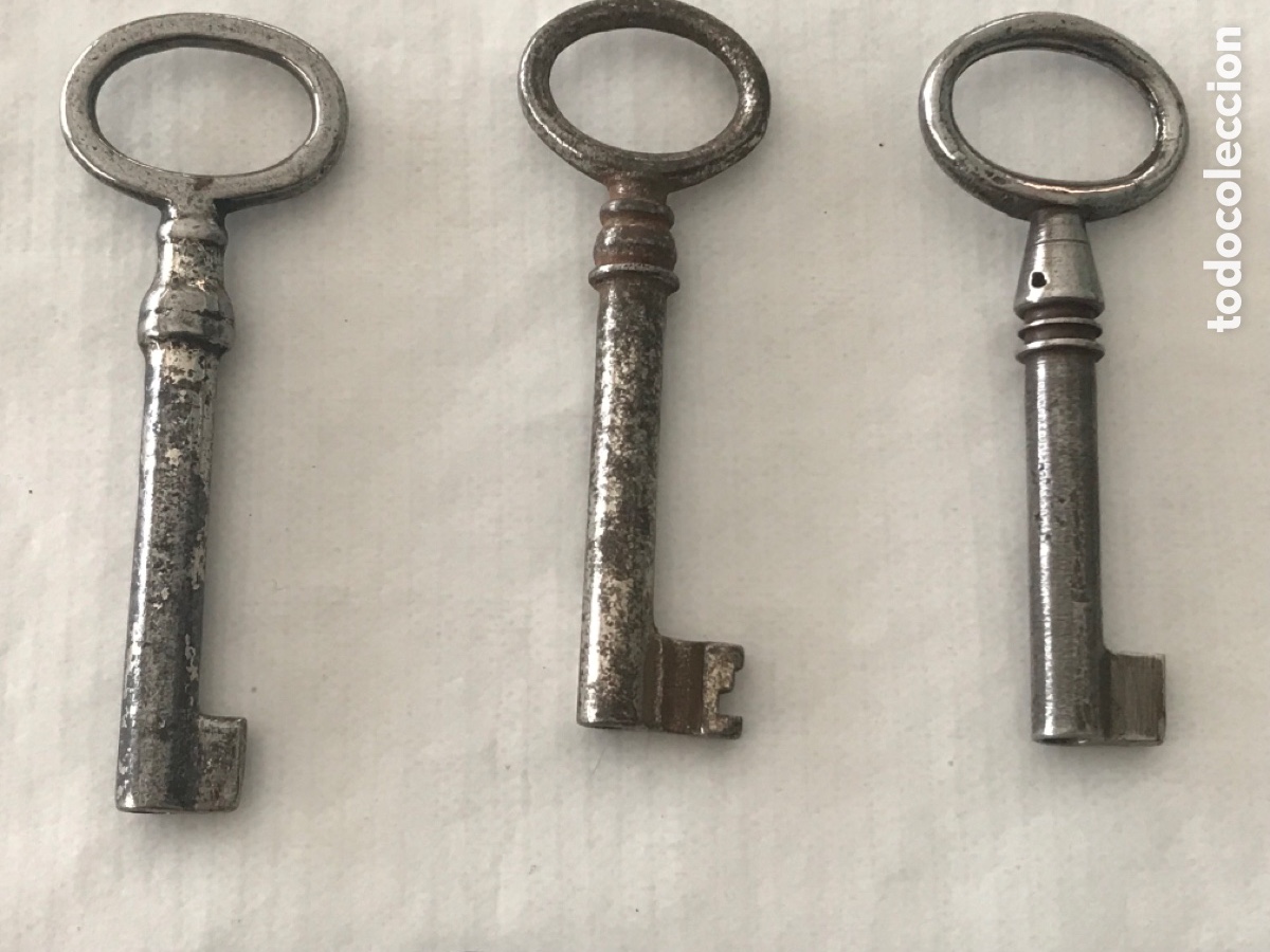 Antig&uuml;edades: Llaves peque&ntilde;as 16 unidades - Foto 11