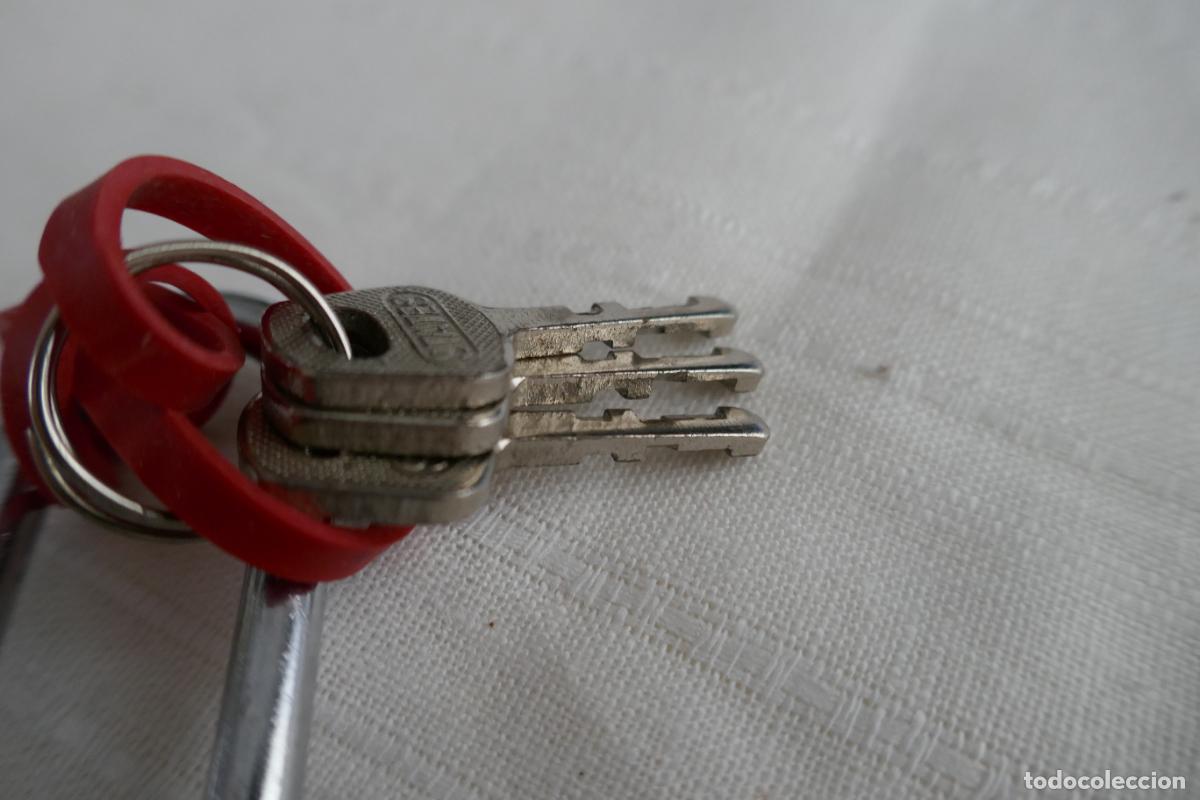 Antig&uuml;edades: Candado STATES TOP SEGURITY - EXTRA PLUS - con 3 llaves - Foto 8