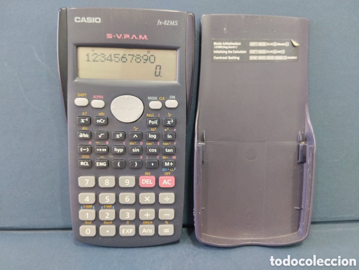 Antig&uuml;edades: CALCULADORA CIENTIFICA CASIO FX-82MS (FUNCIONANDO) - Foto 2