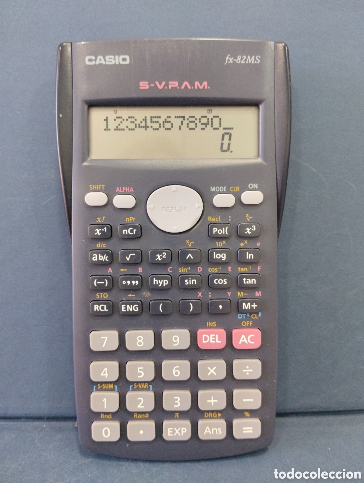 Antig&uuml;edades: CALCULADORA CIENTIFICA CASIO FX-82MS (FUNCIONANDO) - Foto 4