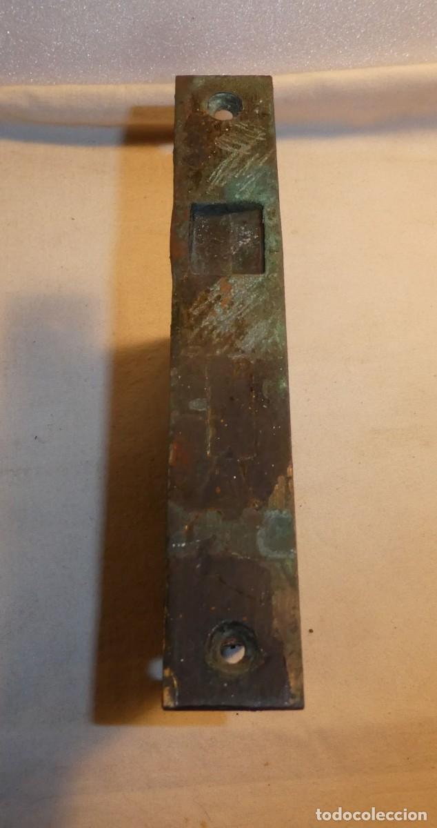 Antig&uuml;edades: CERRADURA Y ACCESORIOS PUERTA DE BARCO - Foto 9
