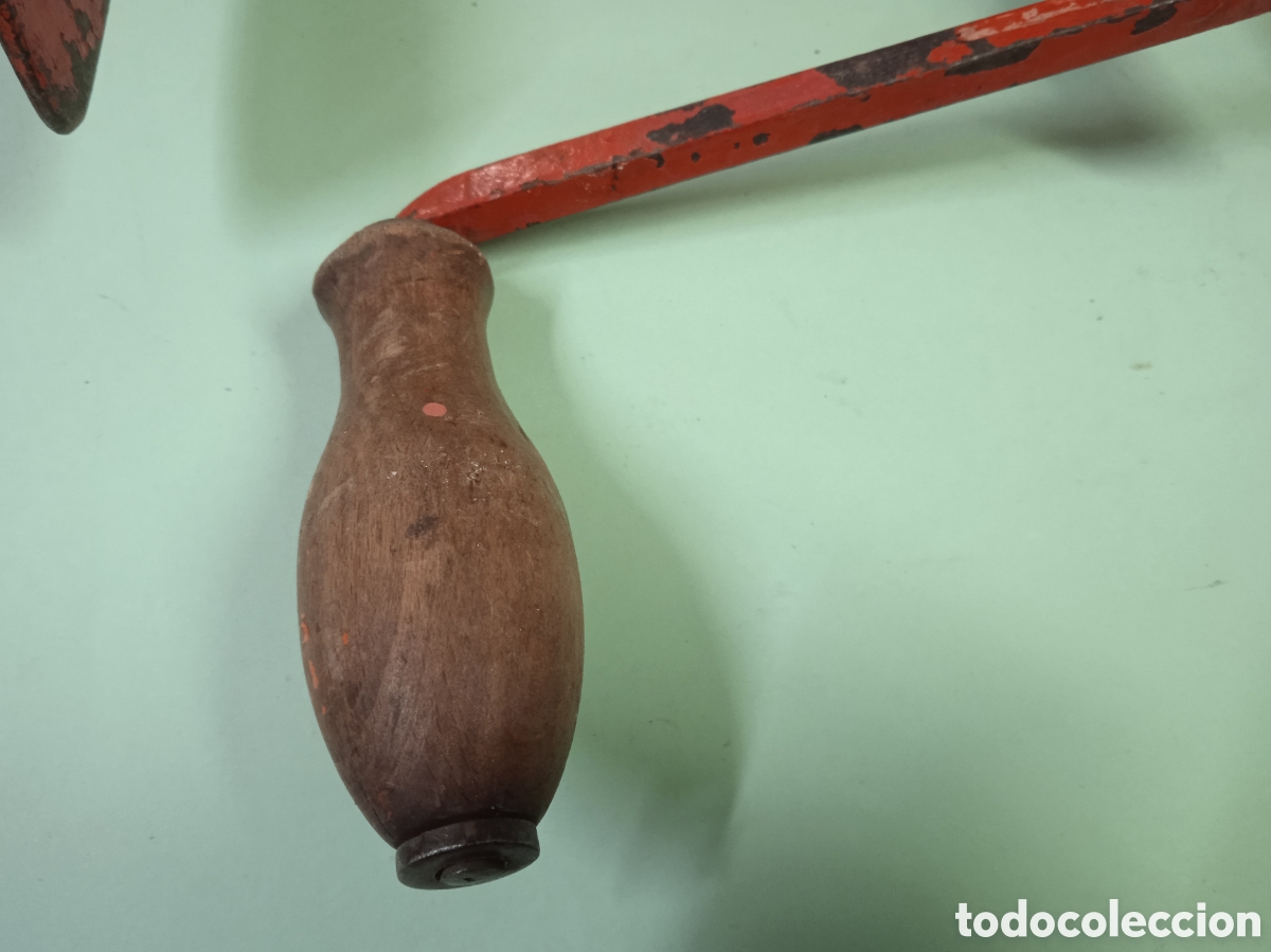 Antig&uuml;edades: Antiguo taladro manual berbiqu&iacute; - Foto 5