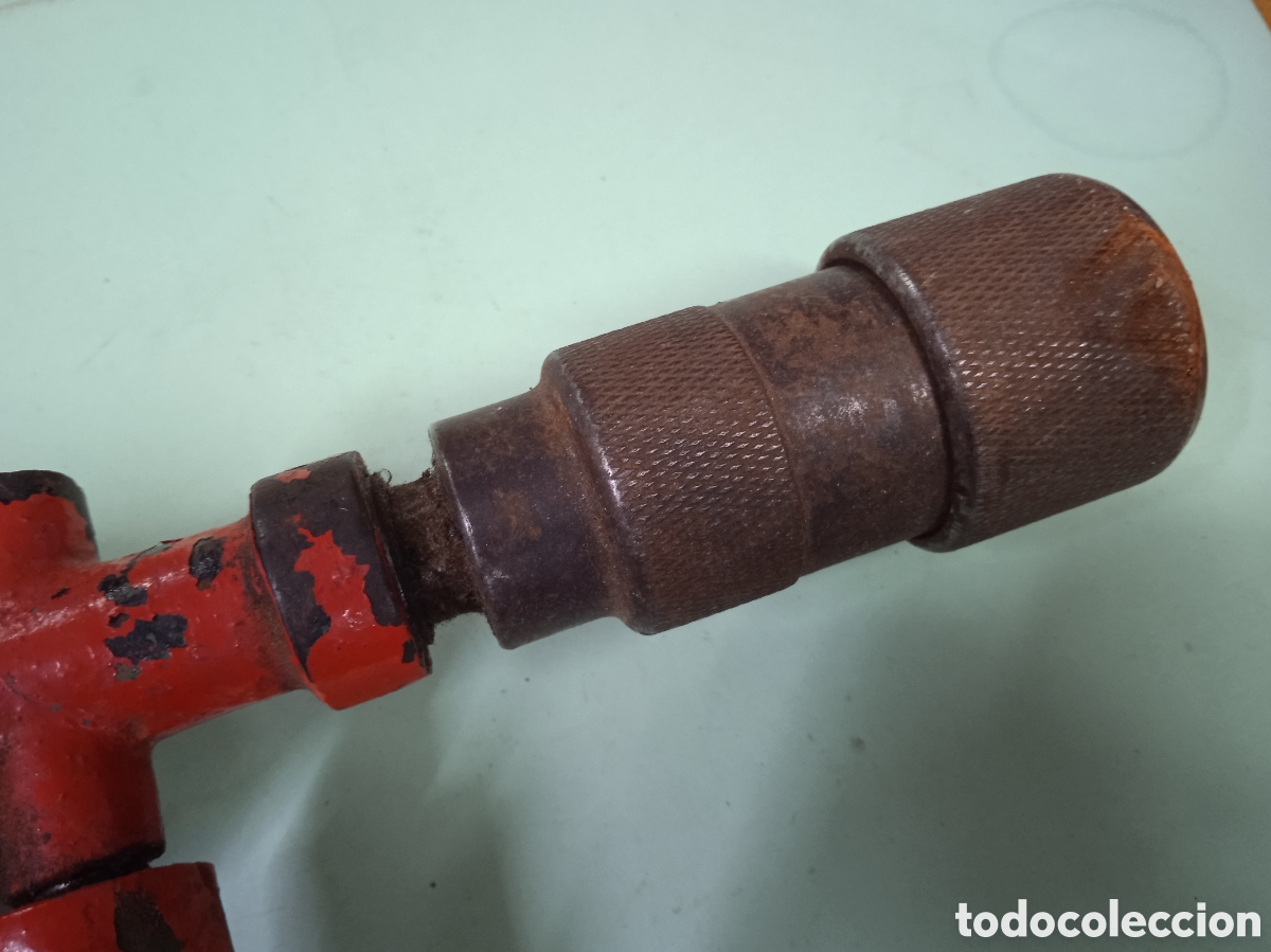 Antig&uuml;edades: Antiguo taladro manual berbiqu&iacute; - Foto 7