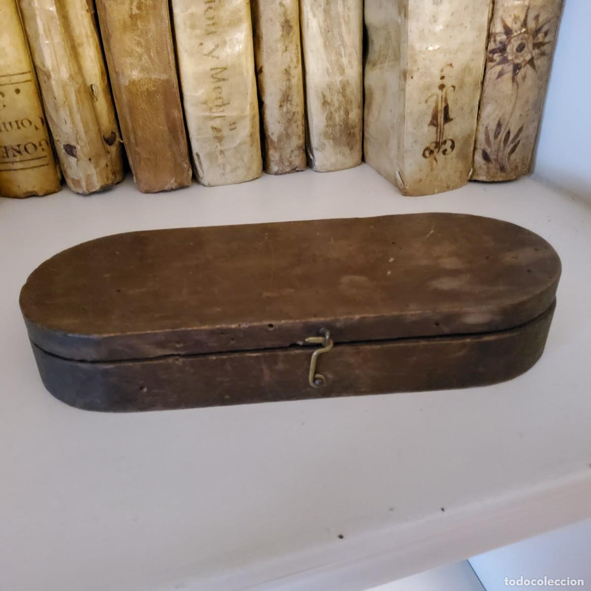 Antig&uuml;edades: ANTIGUA BALANZA CON ESTUCHE DE MADERA - Foto 6